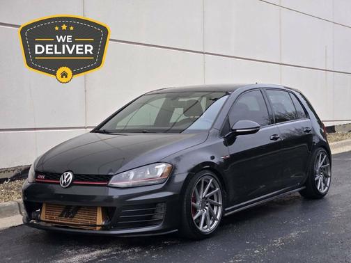 Carbon Steel Gray Metallic 2017 Volkswagen Golf GTI 2.0T SE 4-Door