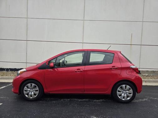 Absolutely Red 2013 Toyota Yaris LE