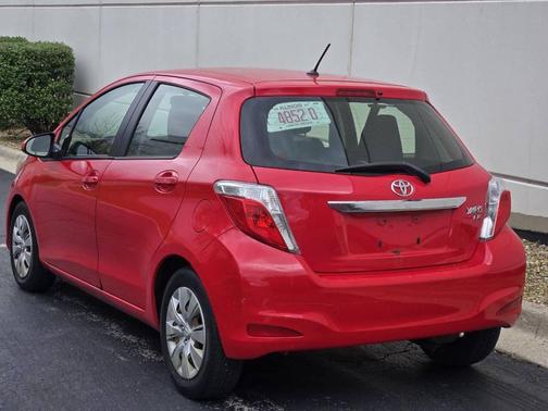 Absolutely Red 2013 Toyota Yaris LE