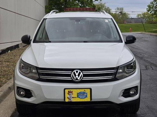 Pure White 2017 Volkswagen Tiguan 2.0T S 4MOTION