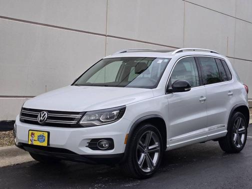 Pure White 2017 Volkswagen Tiguan 2.0T S 4MOTION