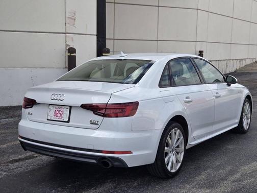 White 2018 Audi A4 2.0T Premium