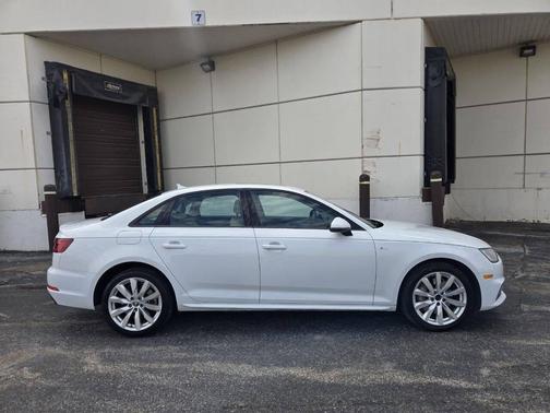 White 2018 Audi A4 2.0T Premium
