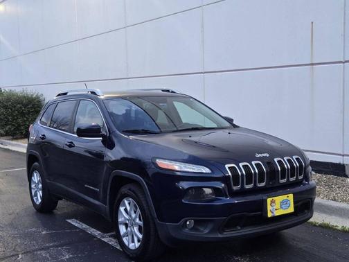 True Blue Pearlcoat 2015 Jeep Cherokee Latitude