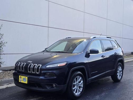 True Blue Pearlcoat 2015 Jeep Cherokee Latitude