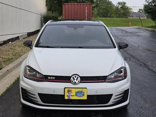 Pure White 2015 Volkswagen Golf GTI 2.0T Autobahn 4-Door