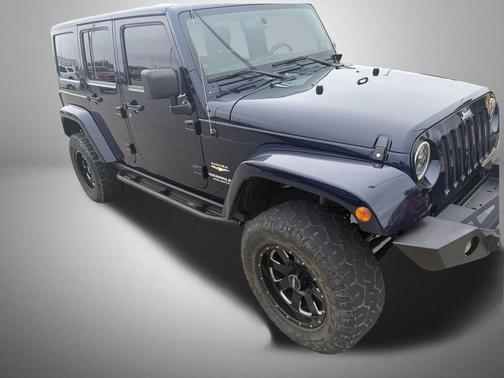 True Blue Pearlcoat 2013 Jeep Wrangler Unlimited Sahara