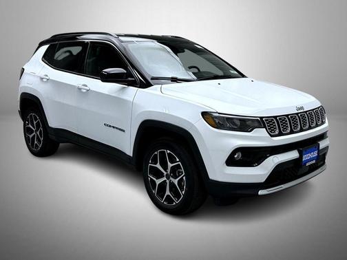 Bright White Clearcoat 2026 Jeep Compass Limited