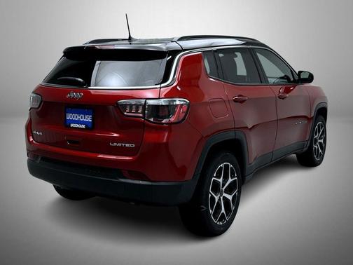 Red Hot Pearlcoat 2026 Jeep Compass Limited