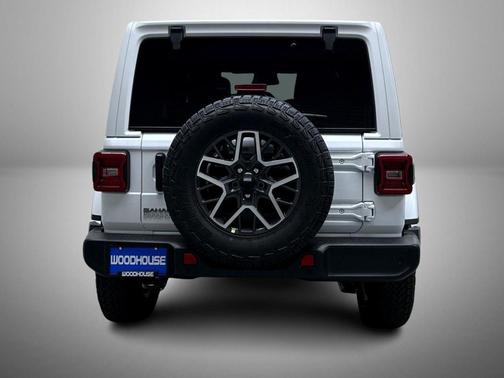 Bright White Clearcoat 2026 Jeep Wrangler 4-Door Sahara 4x4