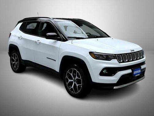 Bright White Clearcoat 2025 Jeep Compass Limited