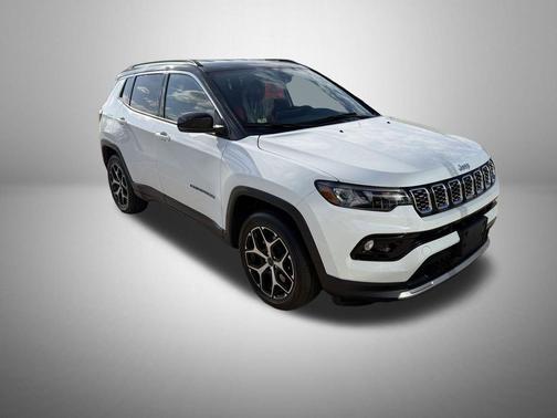 Bright White Clearcoat 2025 Jeep Compass Limited