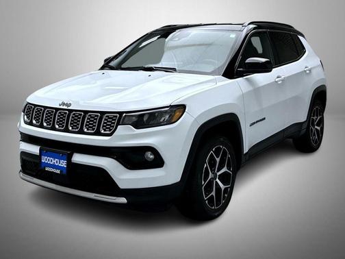 Bright White Clearcoat 2025 Jeep Compass Limited