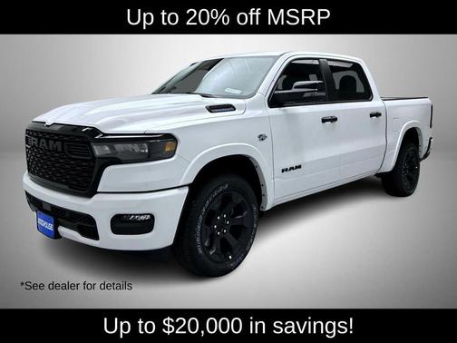 Bright White Clearcoat 2026 RAM 1500 Big Horn/Lone Star