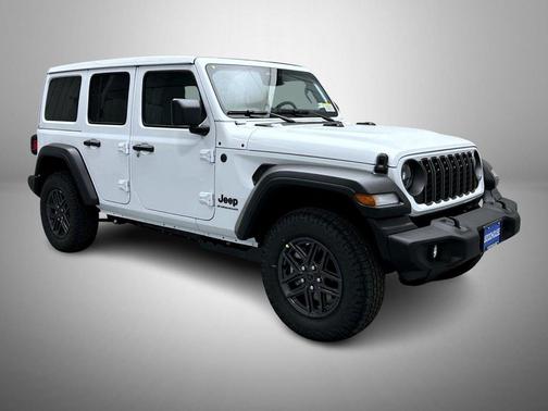 Bright White Clearcoat 2026 Jeep Wrangler Sport S