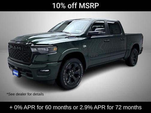 Serrano Green Metallic 2026 RAM 1500 Big Horn/Lone Star