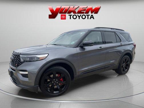 Carbonized Gray Metallic 2021 Ford Explorer ST