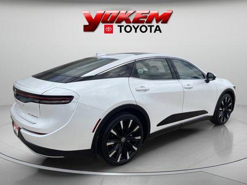 White 2023 Toyota Crown Platinum