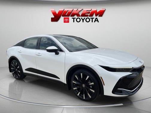 White 2023 Toyota Crown Platinum