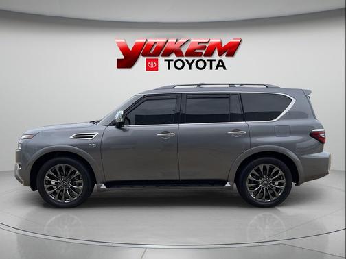 Gun Metallic 2021 Nissan Armada Platinum 2WD