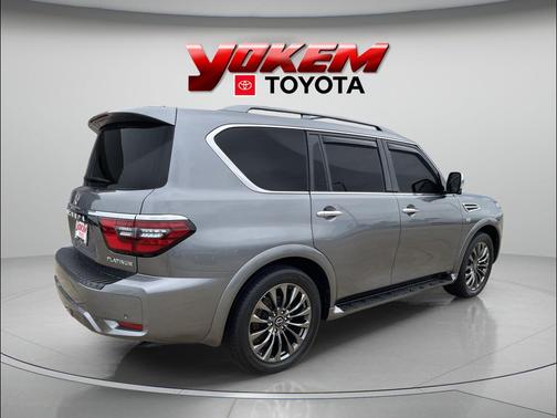 Gun Metallic 2021 Nissan Armada Platinum 2WD
