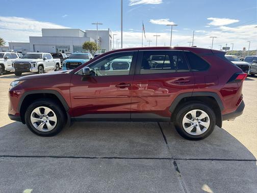 Ruby Flare Pearl 2024 Toyota RAV4 LE