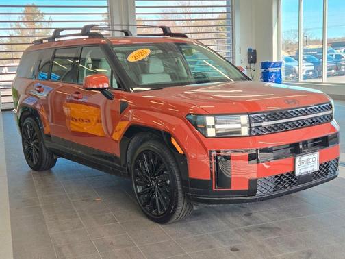 Orange 2025 Hyundai SANTA FE Calligraphy