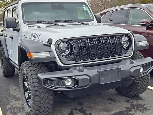 Bright White Clearcoat 2025 Jeep Wrangler 4xe Sport