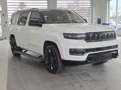 Bright White Clearcoat 2024 Jeep Grand Wagoneer Series III