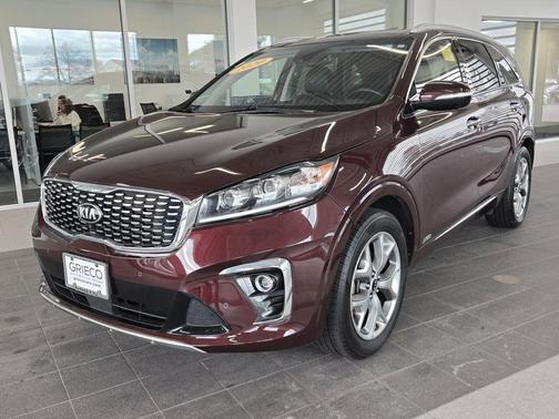 Sangria Red 2020 Kia Sorento SX