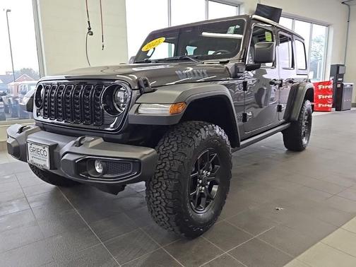 Granite Crystal Clearcoat Metallic 2025 Jeep Wrangler 4xe Sport