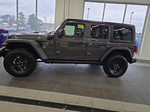 Granite Crystal Clearcoat Metallic 2025 Jeep Wrangler 4xe Sport