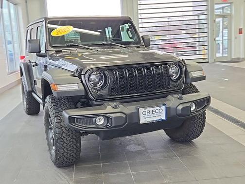 Granite Crystal Clearcoat Metallic 2025 Jeep Wrangler 4xe Sport