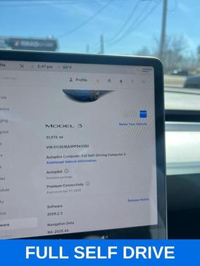 Blue 2023 Tesla Model 3 Base