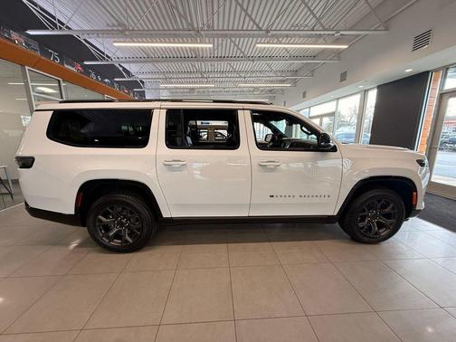 Bright White Clearcoat 2026 Jeep Grand Wagoneer L Limited