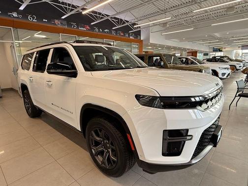 Bright White Clearcoat 2026 Jeep Grand Wagoneer L Limited