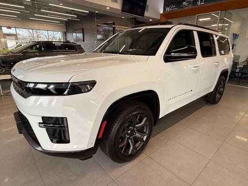 Bright White Clearcoat 2026 Jeep Grand Wagoneer L Limited
