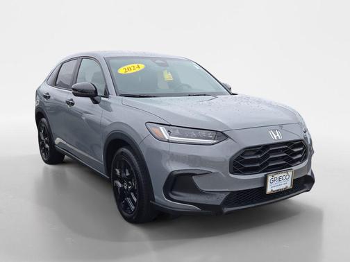 Gray 2024 Honda HR-V Sport