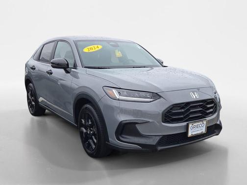 Gray 2024 Honda HR-V Sport