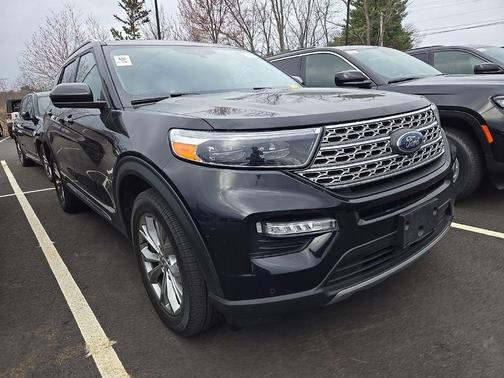 Black Metallic 2023 Ford Explorer Limited