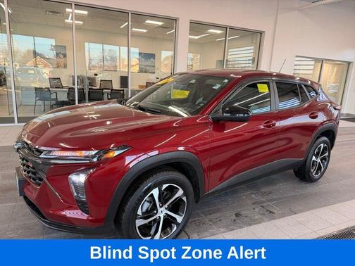 Crimson Metallic 2024 Chevrolet Trax 1RS