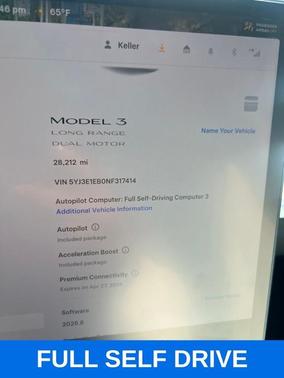 Gray 2022 Tesla Model 3 Long Range