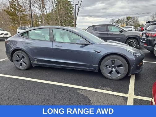 Gray 2022 Tesla Model 3 Long Range