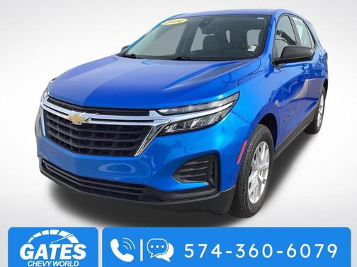 Riptide Blue Metallic 2024 Chevrolet Equinox LS