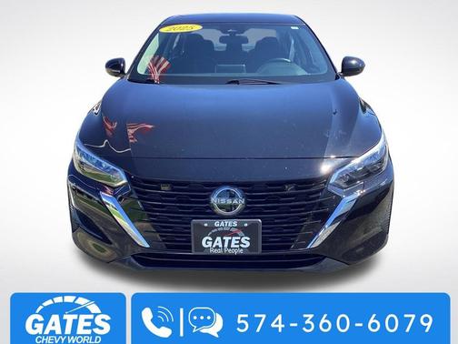 Super Black 2025 Nissan Sentra SV