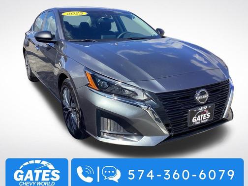 Gun Metallic 2025 Nissan Altima 2.5 SV Sedan