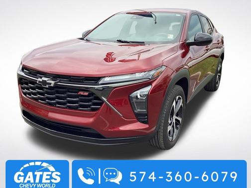 Crimson Metallic 2024 Chevrolet Trax FWD 1RS