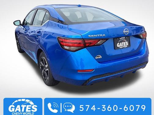 Electric Blue Metallic 2025 Nissan Sentra SV