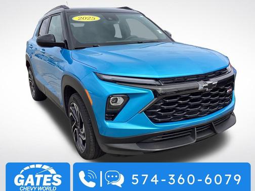 Marina Blue Metallic 2025 Chevrolet Trailblazer RS