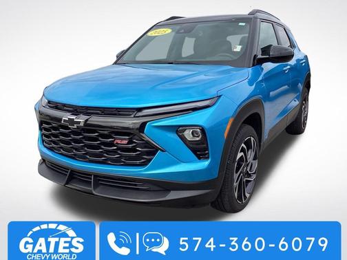 Marina Blue Metallic 2025 Chevrolet Trailblazer RS